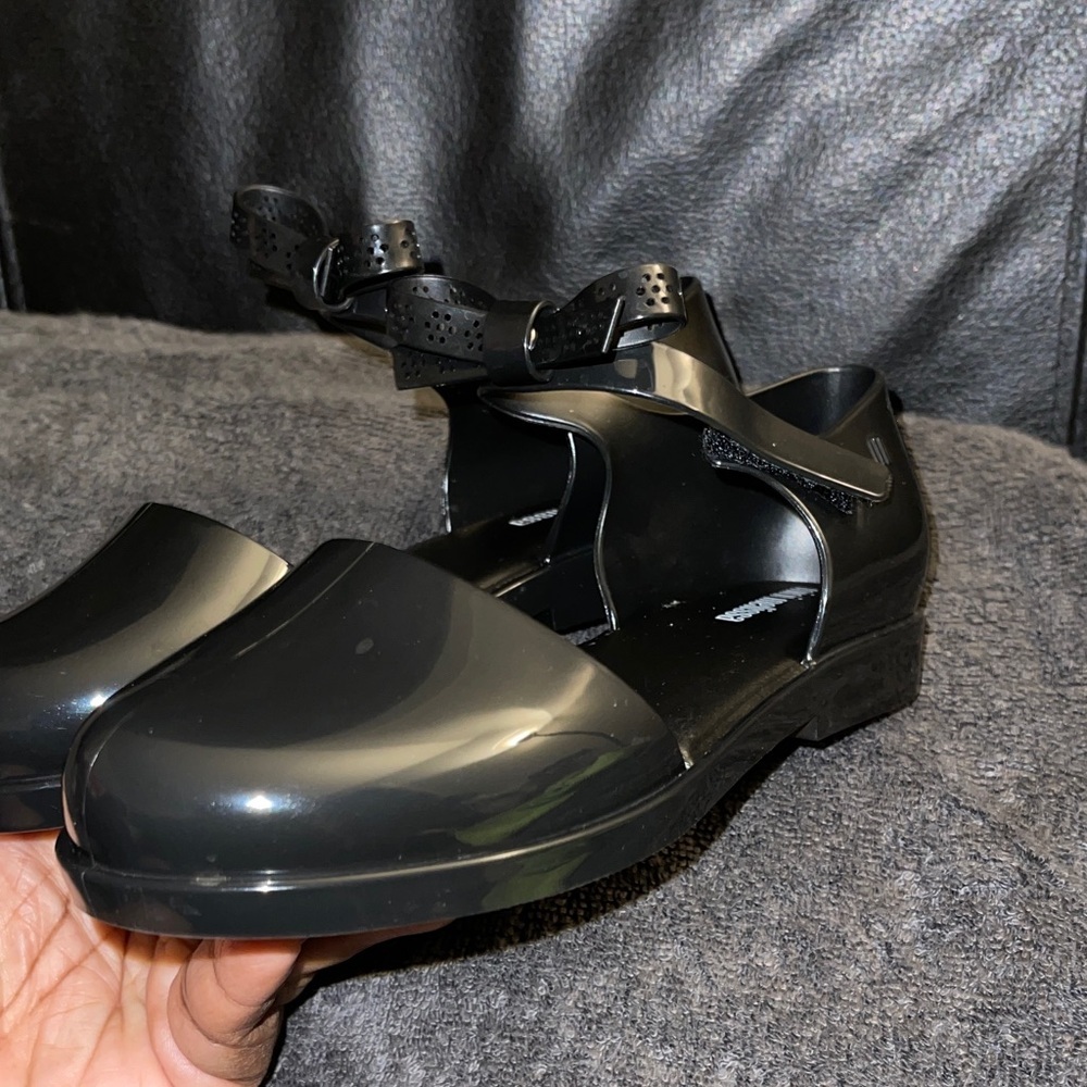 Mini Melissa Amy Ankle Strap Flat Size 1